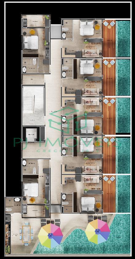 Apartamento, 1 quarto, 34 m² - Foto 9