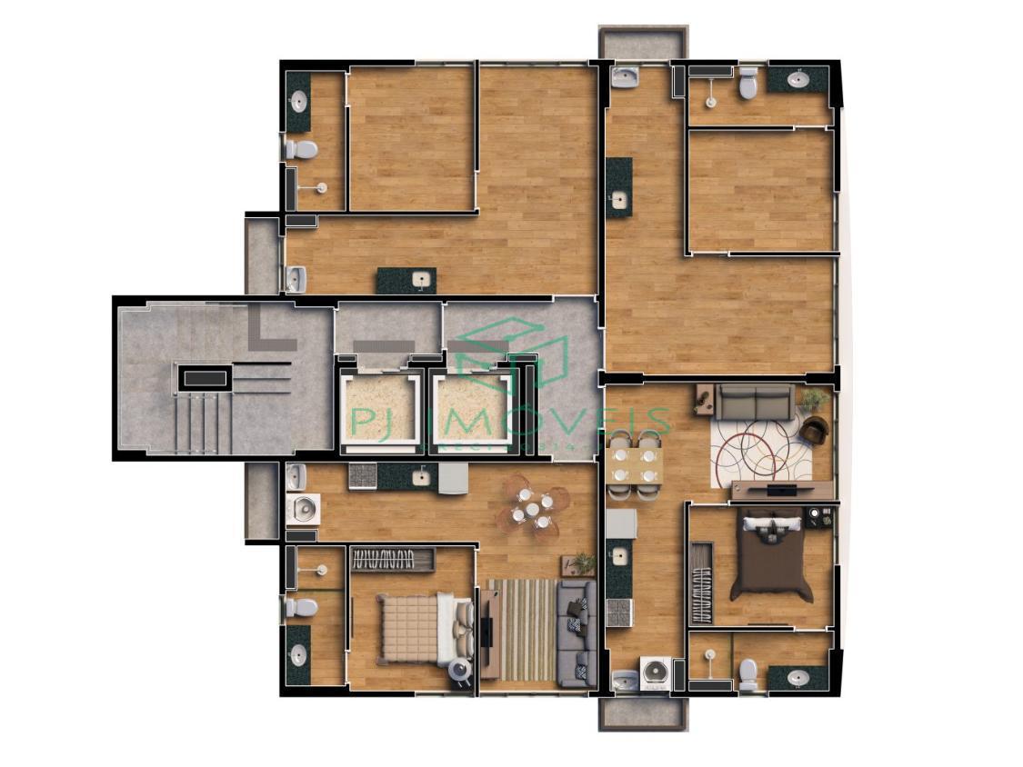 Apartamento, 1 quarto, 32 m² - Foto 6