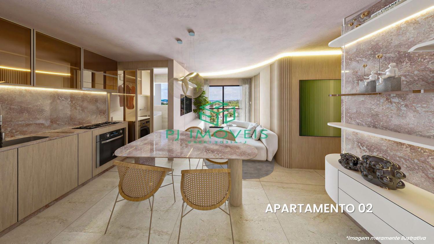 Apartamento, 2 quartos, 48 m² - Foto 1