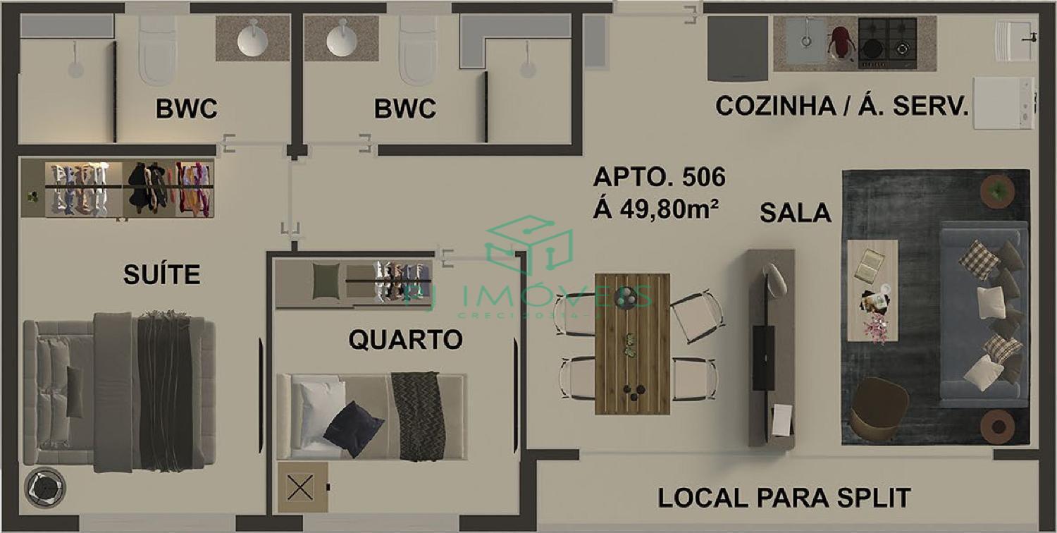 Apartamento, 1 quarto, 23 m² - Foto 11
