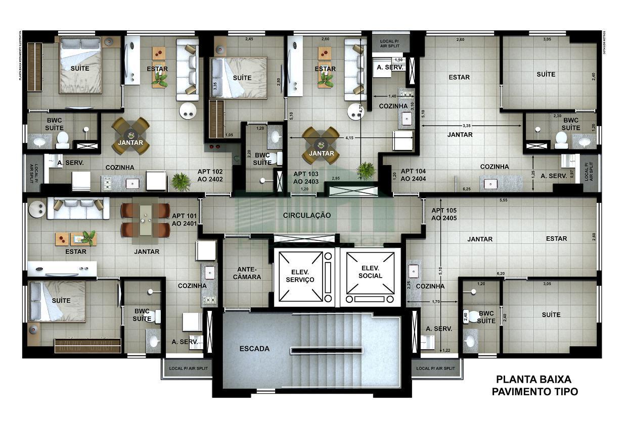 Apartamento, 1 quarto, 31 m² - Foto 18
