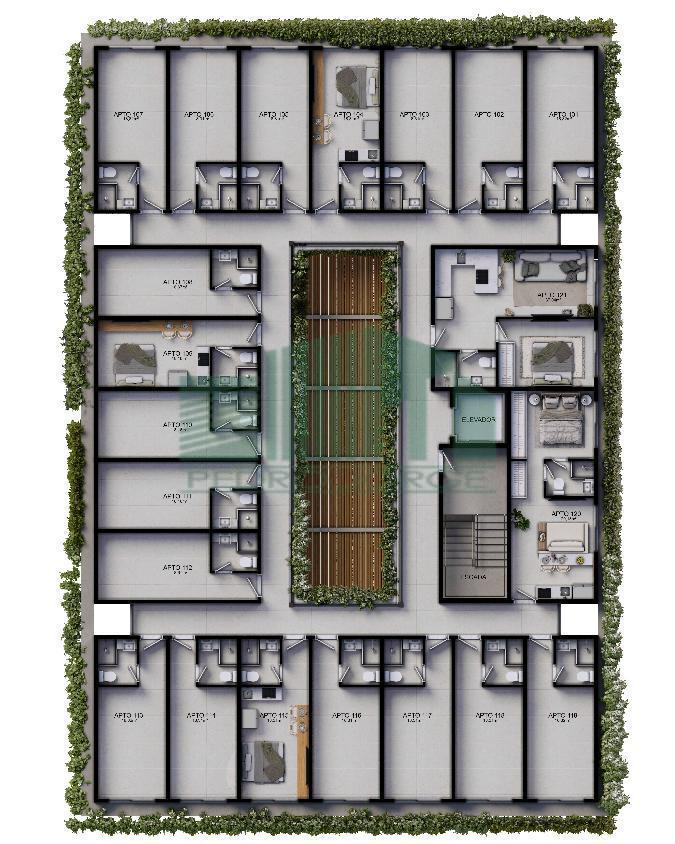 Apartamento, 1 quarto, 31 m² - Foto 16
