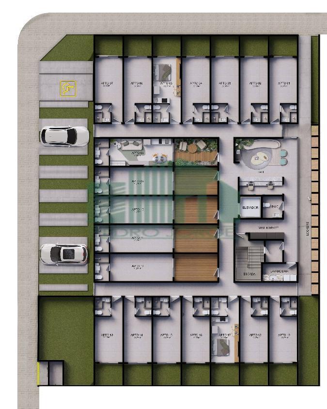 Apartamento, 1 quarto, 31 m² - Foto 19