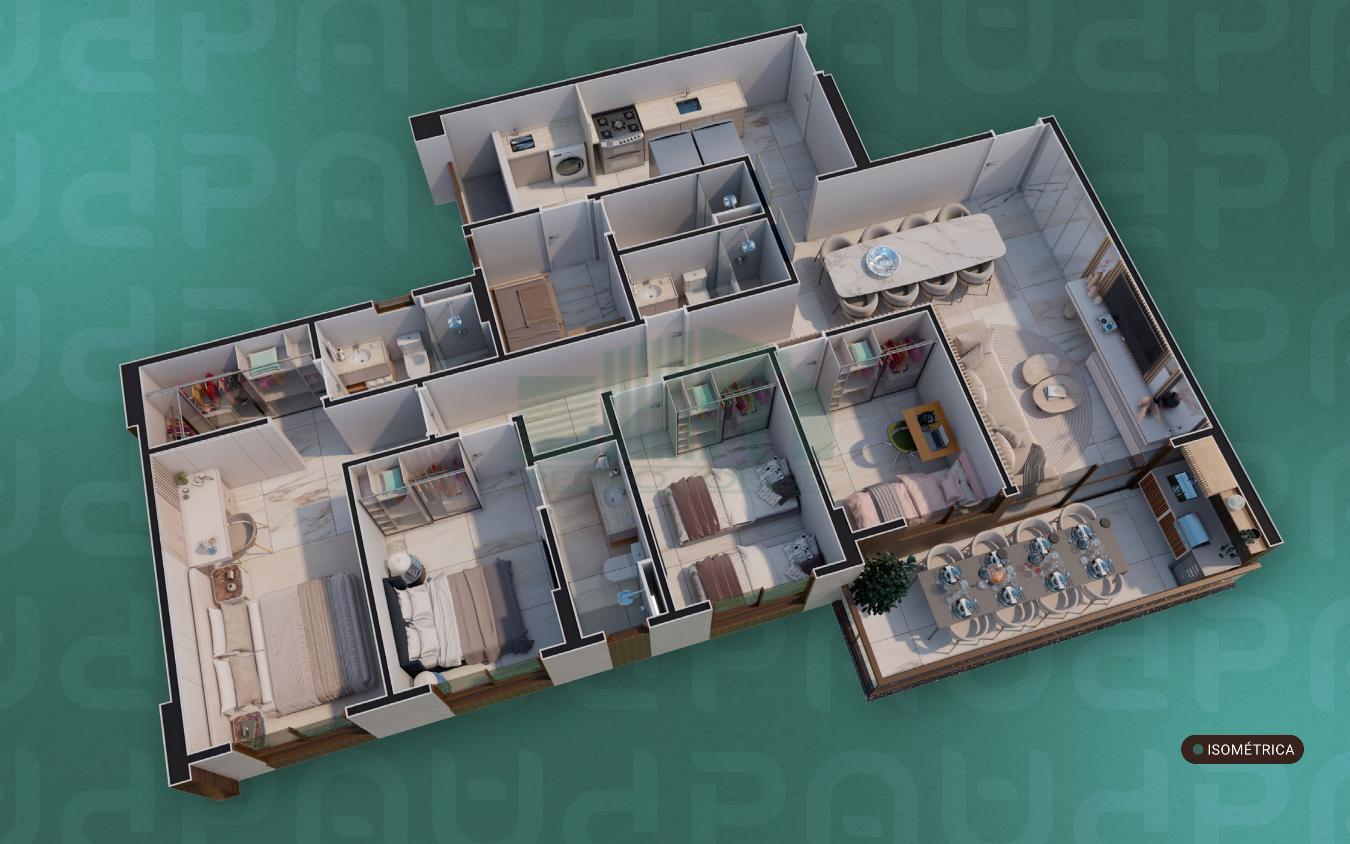 Apartamento, 4 quartos, 122 m² - Foto 14