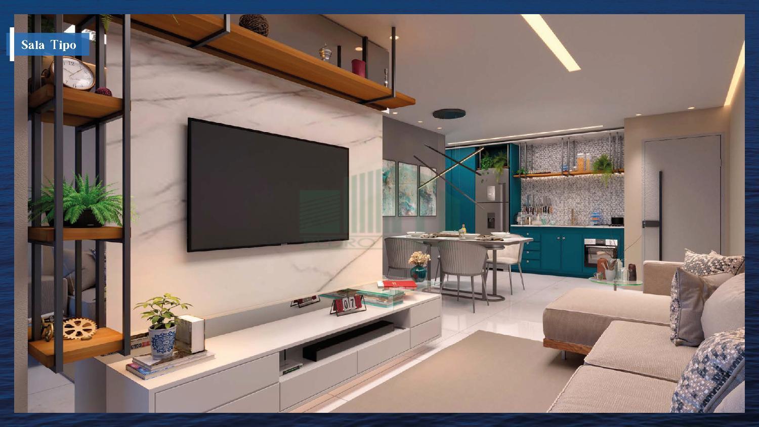 Apartamento, 2 quartos, 50 m² - Foto 2