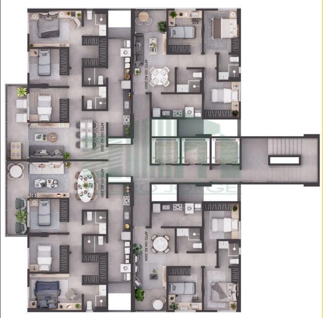 Apartamento, 3 quartos, 60 m² - Foto 17