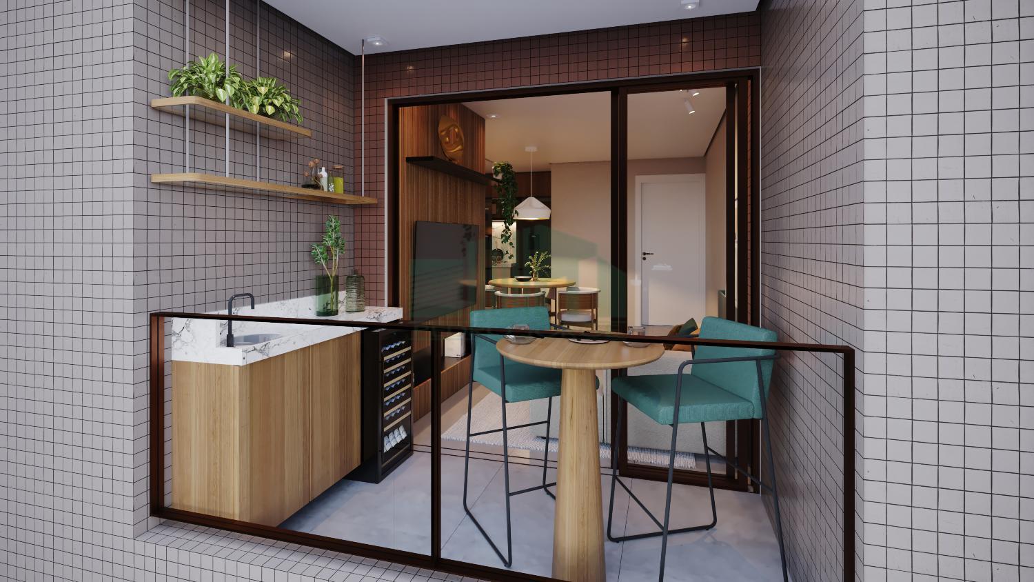 Apartamento, 3 quartos, 60 m² - Foto 3