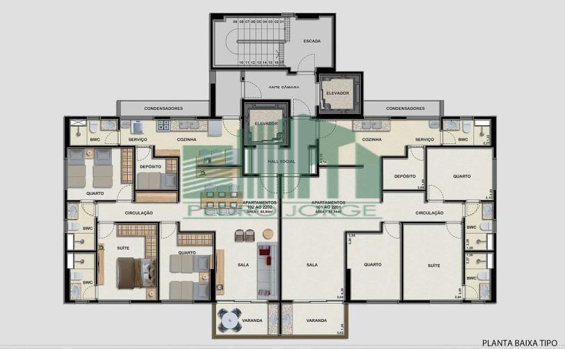 Apartamento, 3 quartos, 93 m² - Foto 8