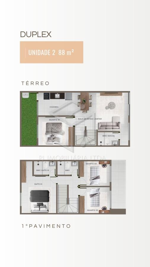 Casa, 3 quartos, 88 m² - Foto 6