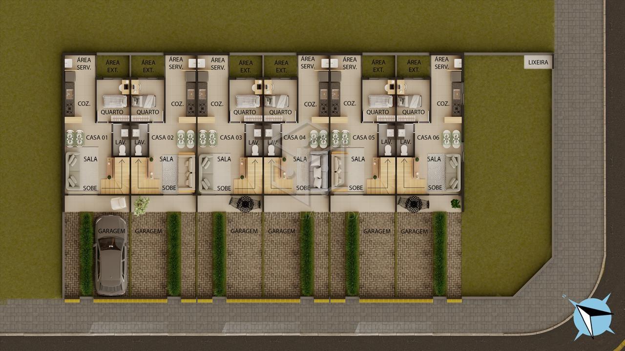 Casa, 3 quartos, 71 m² - Foto 3